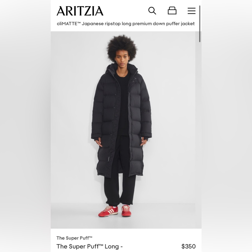 NWT ARITIZA SUPER PUFF
